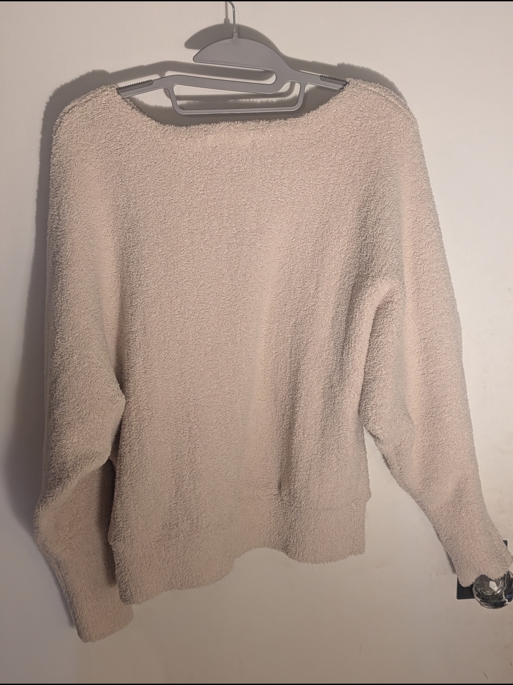 Jessica Simpson Cream Crewneck Sweater with Pink Hearts - Picture 5 of 6